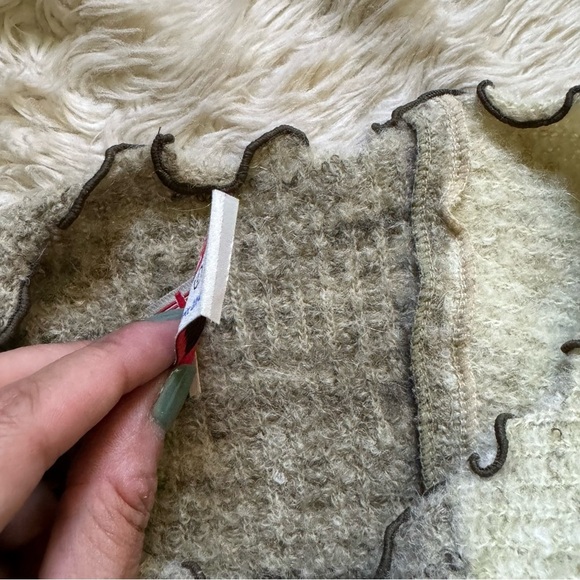 Andersson Bell Melani Colorblock Cut-Out Turtleneck Sweater - Size Large - Picture 5 of 7